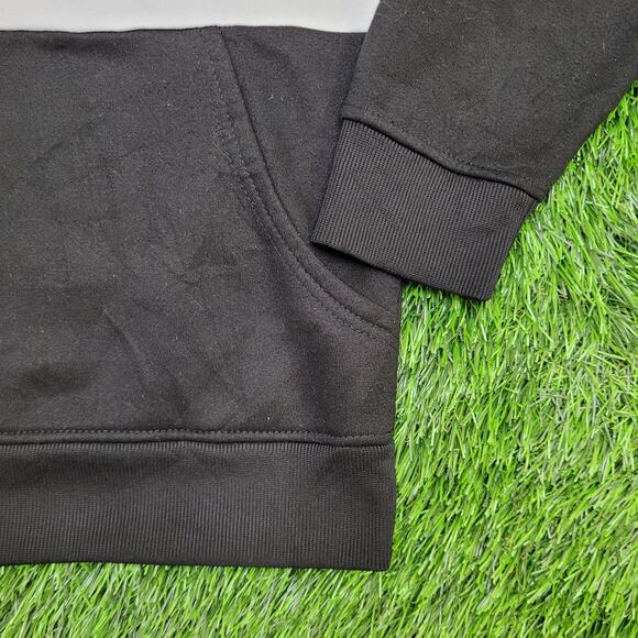 Boston Celtics Hoodie Medium 21x26 Colorblock Baggy Cropped - Picture 11 of 13